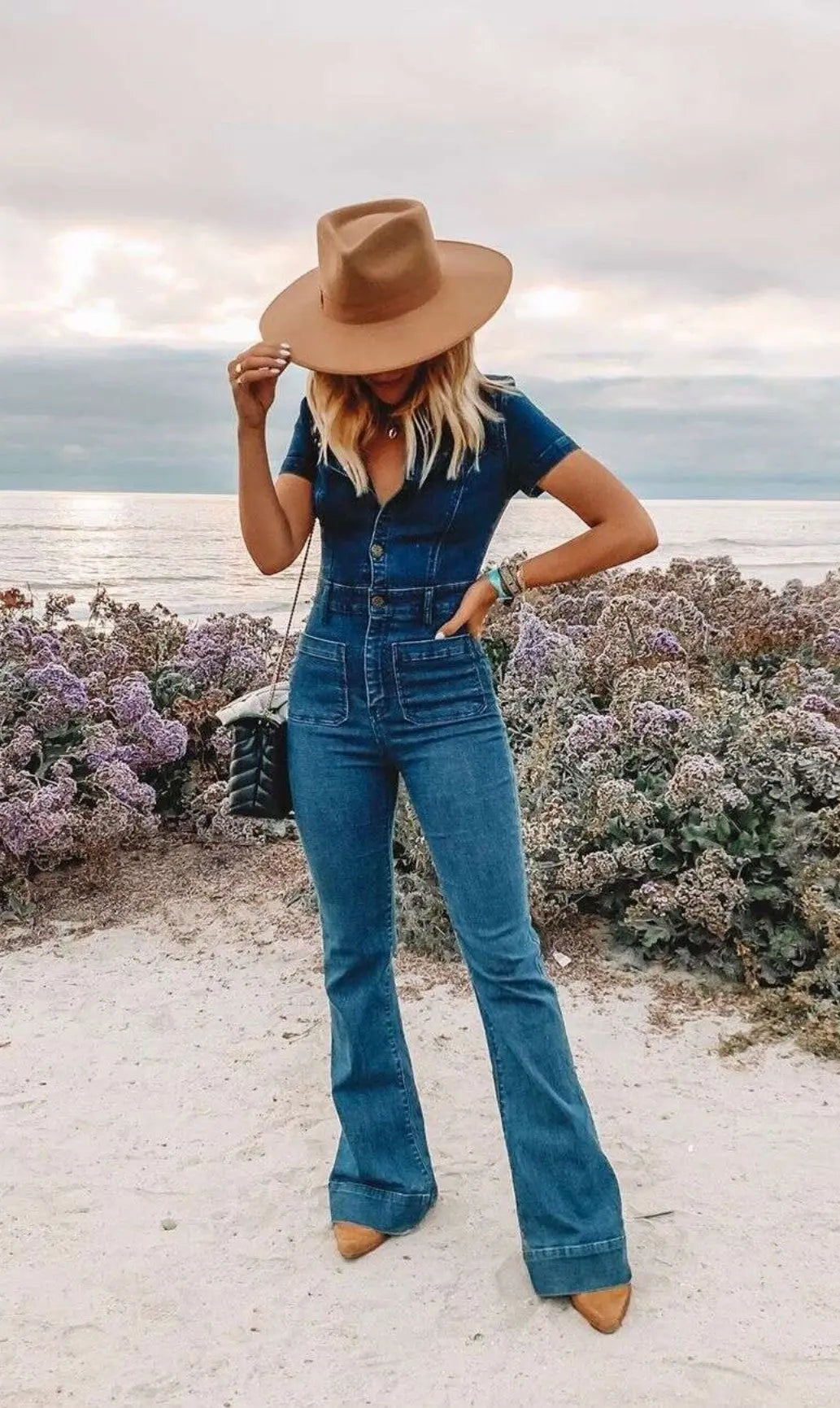 Dallas Denim Jumpsuit